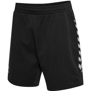 Hummel - HmlStaltic - Katoenen Short - Sweatshirt Stof - Zakken - Taille met Koord