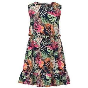 Jurk - NKFVINAYA SPENCER - Bloemenprint - Gerecycled Materiaal - Kort