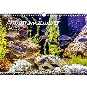 Aquariummagie DIN A3 kalender voor 2023 dieren in aquarium en onderwater - zielmagie