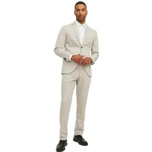 JACK & JONES Jprfranco Suit Noos pak voor heren, Pure Cashmere/Fit: super slim fit, 50