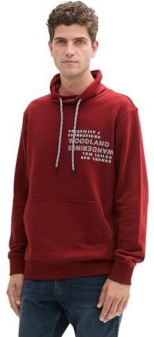 TOM TAILOR - 13721 - Sweatshirt - Bordeauxrood - Regular Fit