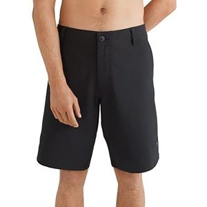 O'NEILL Hybrid Chino Shorts Shorts, 19010 Black out, Regular voor heren, 19010 Zwart, 34W