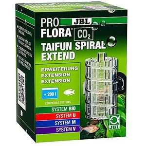 JBL PROFLORA CO2 TAIFUN SPIRAL EXTEND Uitbreiding voor de JBL CO2-reactors PROFLORA CO2 TAIFUN SPIRAL 5 en 10, voor 200 l meer capaciteit