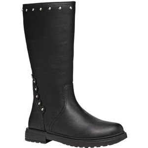 Geox J Eclair D Mid Kuitlaars voor meisjes, Zwart, 11 UK Child