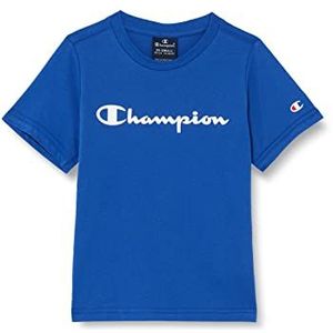 Champion Legacy American Classics-Logo S/S T-shirt, kobaltblauw, 3-4 jaar kinderen en jongens