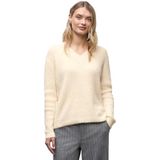 Street One - Zachte Trui - Beige - Dames - V-hals
