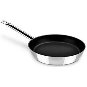 Monix M461324 Chef Non-Stick-Fry-pan, Roestvrij staal