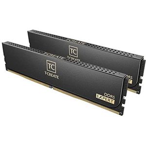 TEAMGROUP T-Create Expert Overklokken 10L DDR5 32 GB-kit (2 x 16 GB) 6000 MHz (PC5-48000) CL38 Desktop Geheugenmodule Ram - CTCED532G6000HC38ADC01
