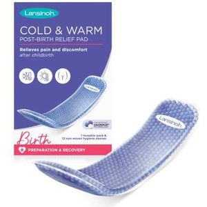 Lansinoh - Cold & Warm Post-Birth Relief - Herbruikbare Paden - Voor Postpartum Pijn