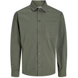 JACK & JONES JCOCOLLECTIVE ZAC Overshirt LS NOOS, agave green, L