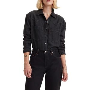 Levi's Dames Teodora Western overhemd, Dark Ages 2, XS