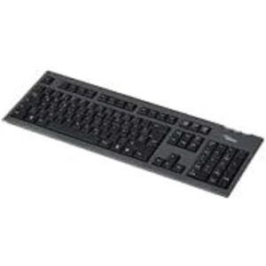 Fujitsu KB400, CZ, SK PS/2 QWERTZ Zwart