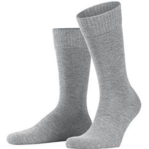 ESPRIT Heren Functional 2-Pack zacht ademend sneldrogend halfhoog zonder patroon 2 paar sokken, grijs (Grey Mel. 3233), 39-42 (pak van 2)