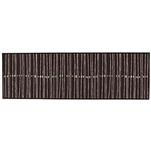 VIVA LA CUCINA tapijt, synthetische vezel, bruin, 57 x 140 x 0,80 cm