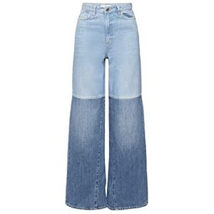 edc by ESPRIT Dames Jeans, 902/Blue Medium Wash., 30W x 34L