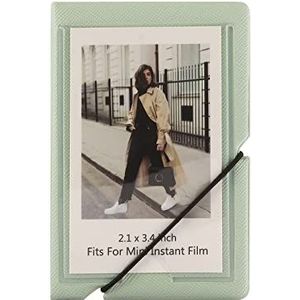 Mini Instant Film Fotoalbum Houdt 28 Foto's Past Voor Fujufilm Instax Mini 11 9 8 8+ 70 7S 90 25, Polaroid, Lomography (Mint Groen)