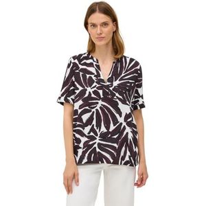 Cecil - Gedessineerde Blouse - Rood - Dames