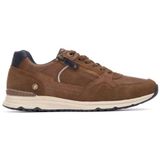 Refresh - 17290001-MARRON - Trainers - Bruin - Plat - Veters en Ritssluiting