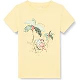 NAME IT Girl's NMFFABRINA SS TOP Box T-shirt, Pineapple Slice, 98, Pineapple Slice, 98 cm