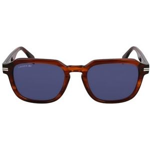 Lacoste L6046s N bril, bruin gestreept, eenheidsmaat voor heren
