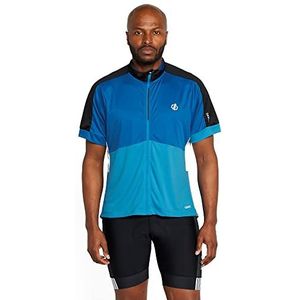 Protraction II Men's Cycling Full Zip Short Sleeve T-Shirt