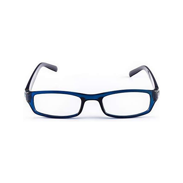 Diesel Leesbril Small Fit Identity 47mm Semi Rimless Dark Satin Blue 7c1 Accessoires Zonnebrillen & Eyewear Leesbrillen 