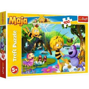 Maya de Bij - Puzzel - 5+ - 100 Stuks - Sinterklaas - Kerst - Kinderpuzzel