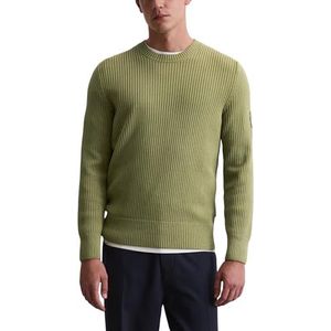 Marc O'Polo - DFB Travel Collection - Gebreide Pullover - Effen - Regular Fit - Puur Katoen