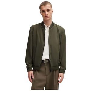 HUGO Heren Ukashi232X Slim Jacket van Performance Stretch Stof, Donkerbeige 257, 50