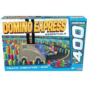 Domino Express - Track Creator (400 stenen) | Spannend gezelschapsspel voor alle leeftijden met unieke dominoexpressbanen