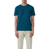 s.Oliver Shirt  cyaan blauw / donkerblauw