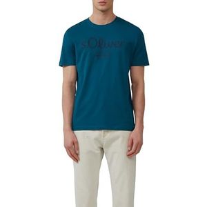 s.Oliver Shirt  cyaan blauw / donkerblauw