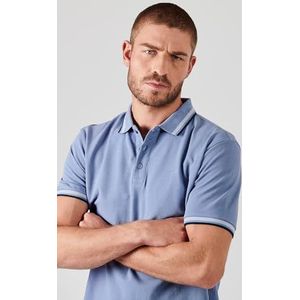 Kaporal, Polo, model RAYOC, heren, Stonewash, 2XL; regular fit, korte mouwen, polokraag, Stonewash, XXL