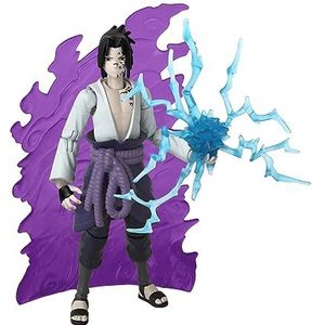 Bandai - Anime Heroes Beyond - Naruto Shippuden - Animeheldenfiguur Beyond 17 cm - Sasuke Uchiha - Cursed Mark Transformation: Stage 1-37712 Multicolor