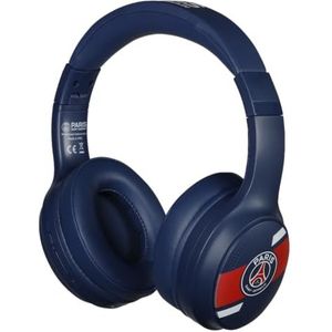 Konix PSG draadloze hoofdtelefoon Bluetooth 5.3 voor pc, smartphones, tablets, microfoon, looptijd 30 uur, audiokabel 3,5 mm, blauw