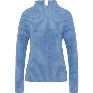 BRAX Dames Style Lea Fancy Knit Pullover, blauw (ice blue), 38