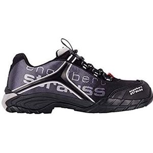 Engelbert Strauss 93608-47/zwart/grijs/zilver veiligheidsschoenen Merak, 47, zwart/grijs/zilver7