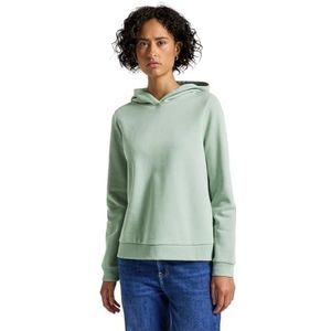 STREET ONE - Sweatshirt - Serene Green - Met Capuchon - Lange Mouwen