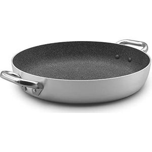 Pentole Agnelli ALSA110G40 lijn Shark Skin inductie, anti-aanbaklaag, met 2 handgrepen van roestvrij staal, 40 cm