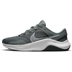 Nike Legend Essential 3, Herensneakers, Smoke Grey/White-Dk Smoke Grijs, 44 EU, Smoke Grey White Dark Smoke Grey, 44 EU