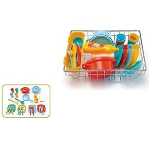 BigBuy Fun S2407762 mand voor spoelbak + servies, 31 x 22 x 10 cm