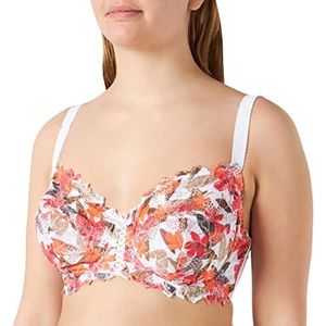 Sans Complexe Arum Mosaic 709212 Klassieke beha, bloemenpatroon, wit/roze, 100E dames