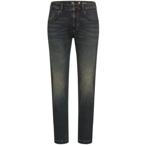 camel active - fleXXXactive® - 5-Pocket Slim Fit Broek - Sepia Bruin