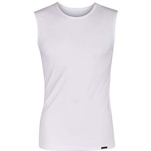 Olaf Benz - RED1601 - Collegshirt voor heren - Mouwloos T-shirt (OB-1-07416), wit, XXL