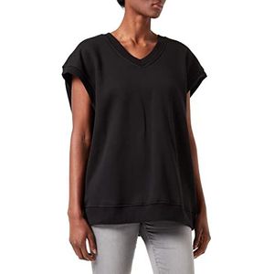 Urban Classics Dames Dames Oversized Sweat Slipover Sweatshirt, zwart, M