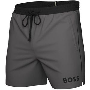 BOSS - Starfish - Zwemshort - Open Grey 062 - Met Contraststrepen