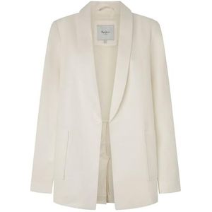 Pepe Jeans Dames Mirka Jacket, Wit (Canvas White), L