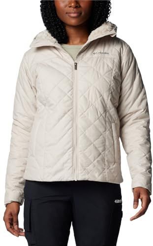 Columbia - Copper Crest II Hooded Jacket - Jas - Dark Stone - 100% Polyester