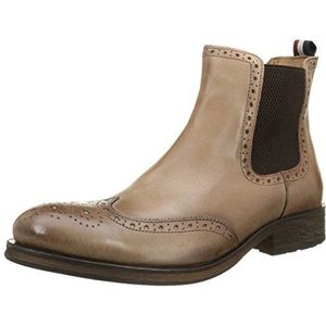 Tommy Jeans Heren D2385illan 10a1 Chelsea boots, Bruin Camel 901, 41 EU