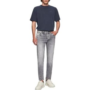 LTB Jeans Servando 600 Heren Servando 600 - Tapered Mid Rise Basic-5-Pocket Light Wash Grijs van katoenmix - maat W31L36, grijs, 31W / 36L